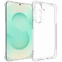Mtp Products Samsung Galaxy S26+ støtsikkert silikon-deksel - Gjennomsiktig