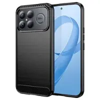 Mtp Products Xiaomi Redmi K90 Pro Max/Poco F8 Ultra Børstet TPU-deksel - karbonfiber - svart