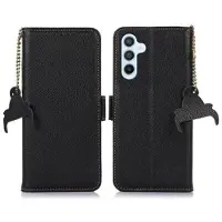 Mtp Products Samsung Galaxy S26 lommebokveske i lær med RFID - svart