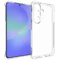 Mtp Products Samsung Galaxy S26 støtsikkert silikon-deksel - Gjennomsiktig