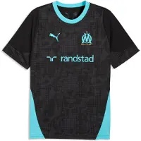 Puma Olympique de Marseille Training Jersey Men, Sport, Black/Aqua, XXL