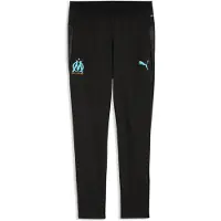 Puma Olympique de Marseille Training Pants Men, Sport, Black/Aqua, L
