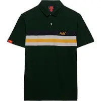 Superdry Lightweight Stripe Kortermet Poloskjorte