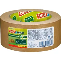 TESA STANDARD ecoLogo 58291 Pakkebånd Brun (L x B) 50 m x 50 mm 1 stk.