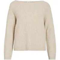 Vila Viveriety Båthals Strikket Pullover
