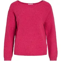 Vila Viveriety Båthals Strikket Pullover