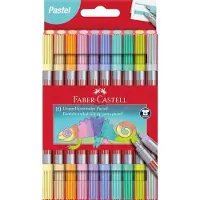 Faber-Castell 151112, Assorterte farger, Assorterte farger, Rund, 10 stykker
