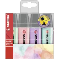 Stabilo BOSS ORIGINAL Pastell 4-Pakke Versjon 1
