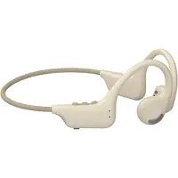24hShop trådløse sportshodetelefoner med åpen ørepassform, beige