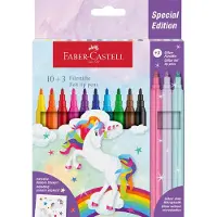 Faber-Castell Tusjer - 13 stk. - Unicorn Pastel - - OneSize - Tusj