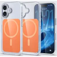 Mtp Products iPhone 17 Tofarget hybrid-deksel - MagSafe-kompatibel - oransje
