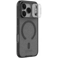 NILLKIN iPhone 17 Pro Max CamShield Pro Magnetic Hybrid-deksel - Gjennomsiktig svart
