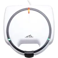 Eta Pievo 0151 90000 - Sandwich brødrister - 750 W - hvit