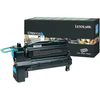 Lexmark Tonerkassett cyan 20.000 sider, høy kapasitet return