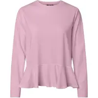Pieces Pcdanilla Peplum Langermet Topp