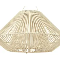 LINDBY LED-solcellelampe Austas, beige, Ø 50 cm, USB, IP54