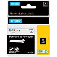 Dymo Polyester 1734523 Id1-24 Neshorn Permanent Tape 5.5 M