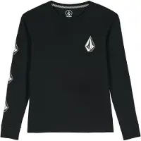 Volcom Iconic Stone Gidt Kids Longsleeve T-Shirt svart