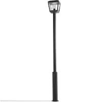 LUCANDE utelampe Dunia, antrasitt, metall, høyde 220 cm