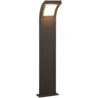 Arcchio Advik LED-veilampe, 100 cm, antrasitt, metall, IP65