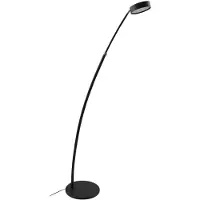 LUCANDE LED-buelampe Boga, svart, metall, dimbar