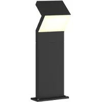Arcchio LED-sokkellampe Havin, antrasitt, metall, 60 cm