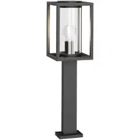 LUCANDE veilampe Ferda, 60 cm, antrasitt, IP44