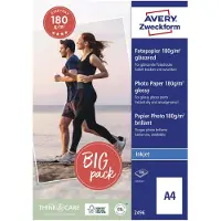 Avery-Zweckform Zweckform Everyday - Halvblank - hvit - A4 (210 x 297 mm) - 180 g/m² - 100 ark fotopapir