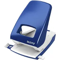 Leitz Hullemaskin 5138 NeXXt, 2-hulls 40 ark metall Blå