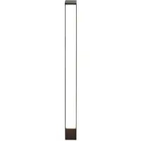 LUCANDE LED-gatelampe Lirka, mørkegrå, metall, 60 cm