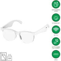 4smarts SoundGlasses Sport 2, Knapper, 0,3 m, A2DP, AVRCP, HFP, HSP, PBAP, SPP, Hvit, Semi-rammeløs, Hvit