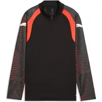 Puma Genser m. Glidelås - Svart/Mint Jelly - - 14 år (164) - Genser
