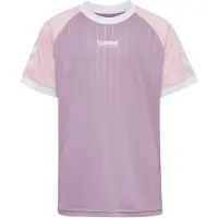 Hummel T-skjorte - hmlJR Stripe - Lavender Mist - - 5-6 år (110-116) - T-skjorte
