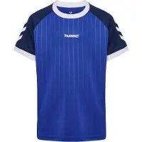 Hummel T-skjorte - hmlJR Stripe - Surf Nettet - - 7-8 år (122-128) - T-skjorte