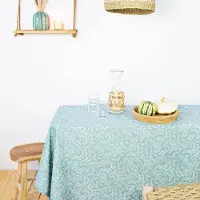 TODAY duk til bord rektangulær 240 x 140 cm, plantemønster