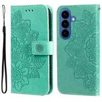 Mtp Products Samsung Galaxy S26 Mandala Series Lommebok-deksel - Grønn