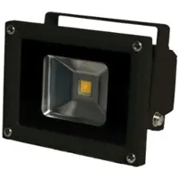 Synergy 21 LED spot utendørs flomlys 10W svart hus nøytral hvit V2