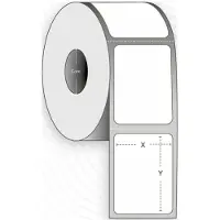 Capture - Permanet adhesiv - belagt - perforert - hvit - 76 x 51 mm 16440 etikett(er) (12 rull(er) x 1370 merkelapper (alternativ for: Zebra 800273-205)