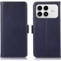 Mtp Products Xiaomi Redmi K90/Poco F8 Pro lommebokveske i lær med RFID - blå