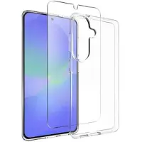 Saii Samsung Galaxy S26+ 2-i-1 TPU-deksel & Beskyttelsesglass