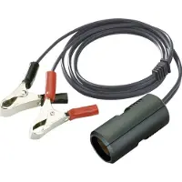 Pro Car ProCar koblingskabel 8A krokodilleklype maks. 8 A for sigarettenner 12 V