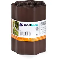 Cellfast kantbånd til hagen brun/grå 20 cm x 9 m (30-013)