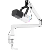 Fifine TAM8W dynamisk mikrofon (hvit)