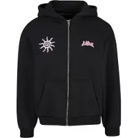 Lost Youth With Love Oversized Genser Med Hel Glidelås