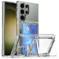 Mtp Products Samsung Galaxy S26 Ultra Gjennomsiktig Deksel med Kortholder