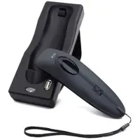 Mtp Products R40 Trådløs 2D-strekkodeskanner med ladestasjon - Bluetooth, 2.4GHz - Svart