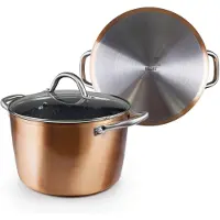 Ibili Natura Copper 20 Cm Gryte
