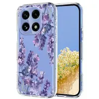 Mtp Products OnePlus 15 TPU-deksel med blomstermønster - Blåregn