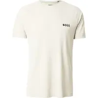 BOSS for man. 50554544 Active slim fit beige T-shirt (M), Casual, Sport, Multisport, Polyester, Short sleeve