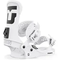 Union Force Classic Team Logo 2026 Snowboardbinding hvit
